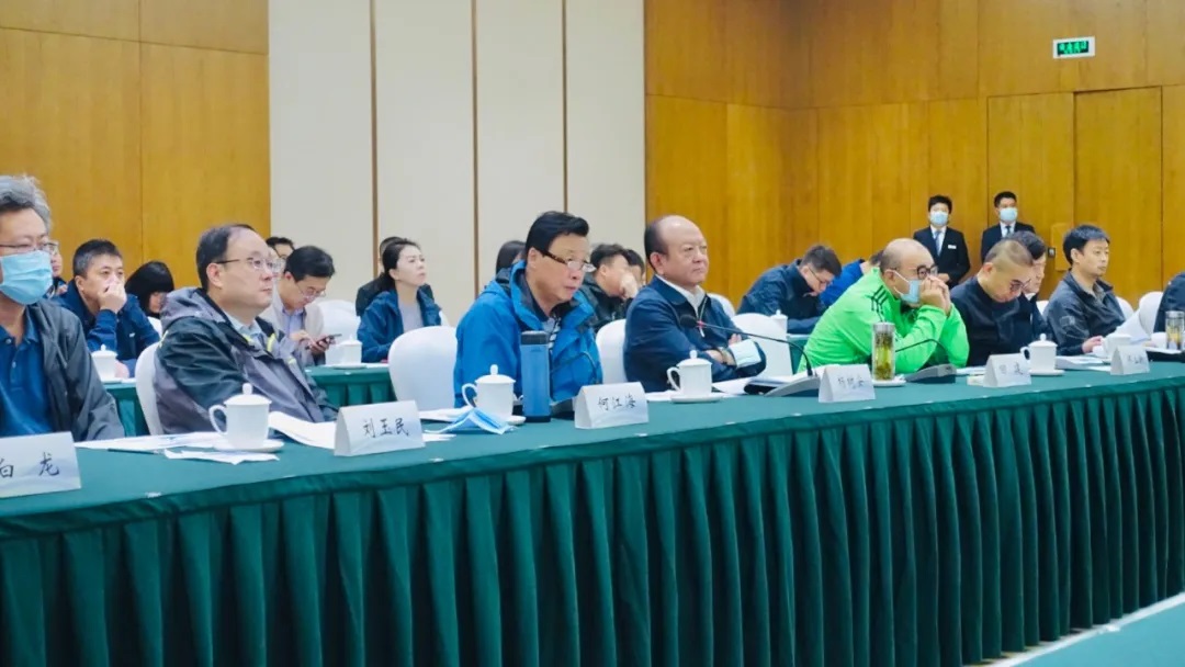 Yang Shuan, vice chairman of the Beijing Winter Olympic Organizing Committee Visiting
